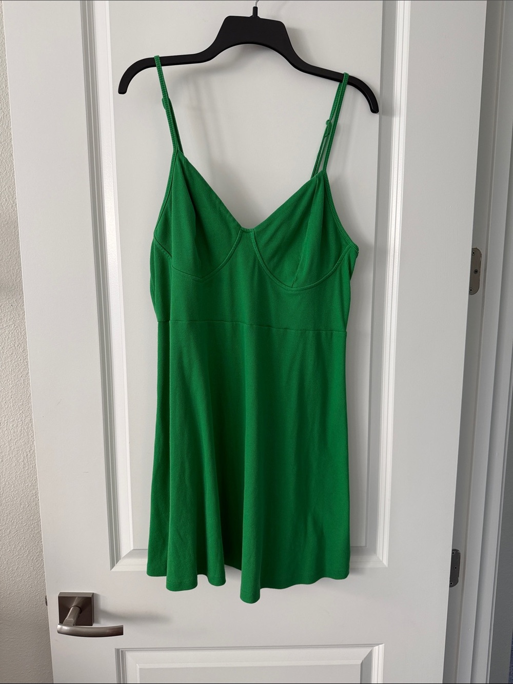 wild fable Green Spaghetti-Strap Mini Dress